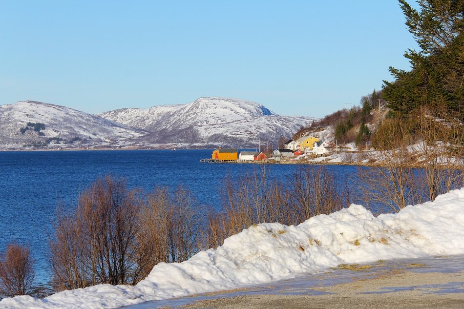 beautiful landscape of Scandinavia travel