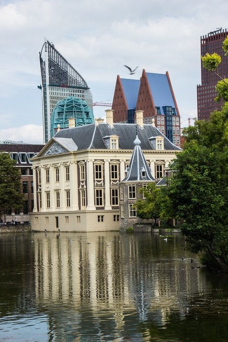 buildings on the promenade in the Hague