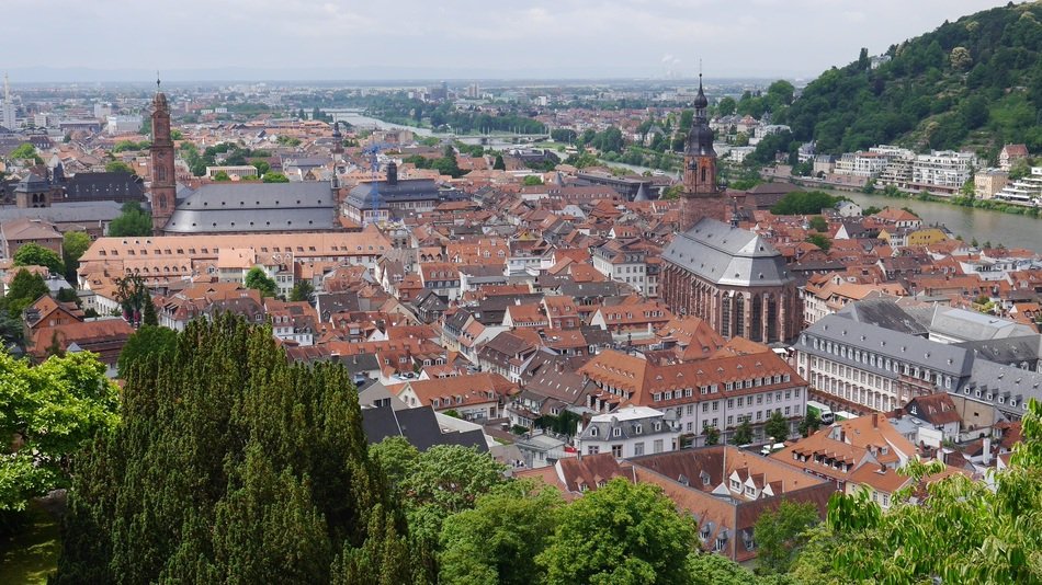 Cityscape of Heidelberg