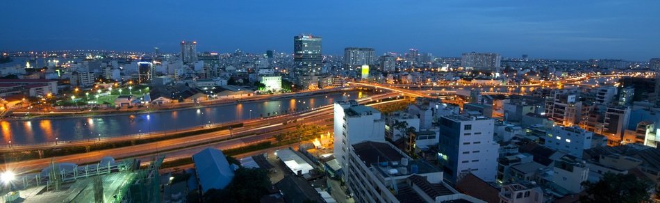 Vietnam at night