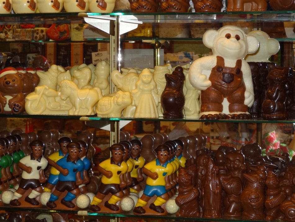 chocolate figures Belgium