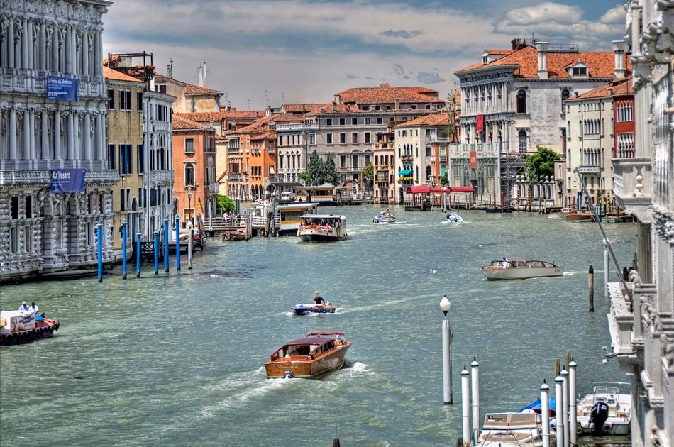 the Grand Canal in Venice