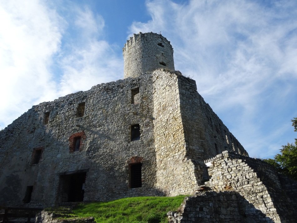 landscape of The Ruins Of The Lipowiec Castle