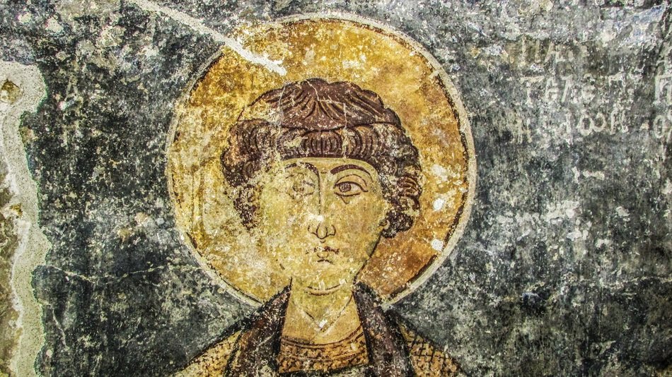 church icon of 9 th century in cyprus