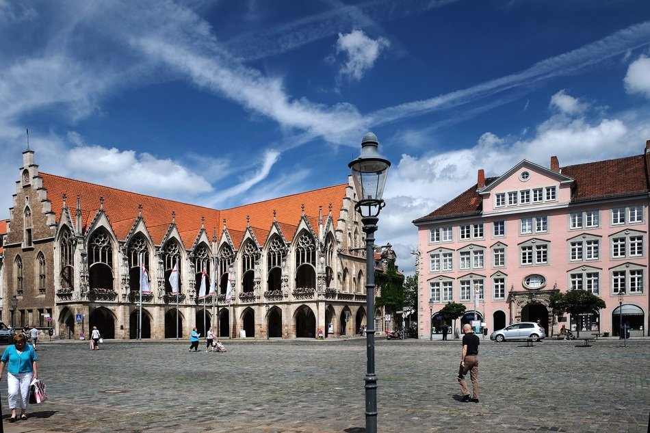 photo of the central square in Braunschweig