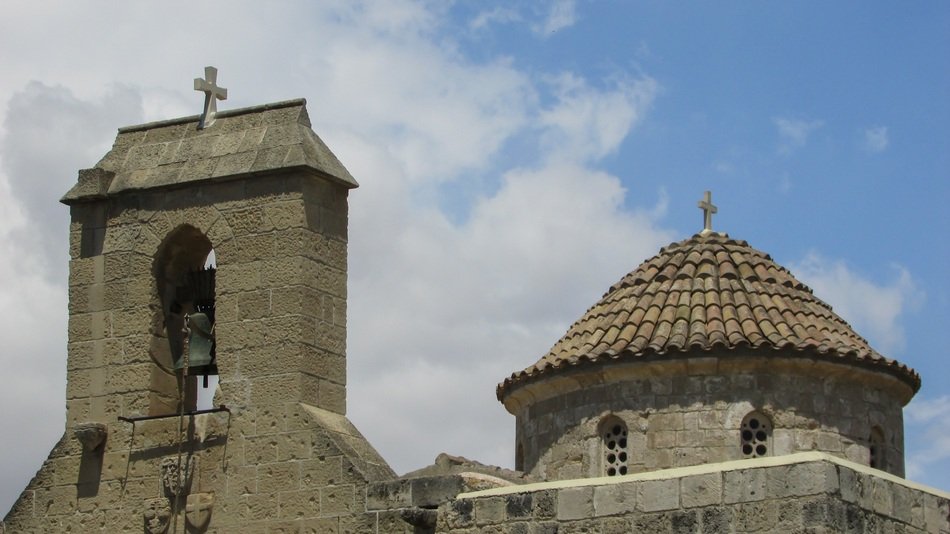 angeloktisti church of 11tg century in kiti