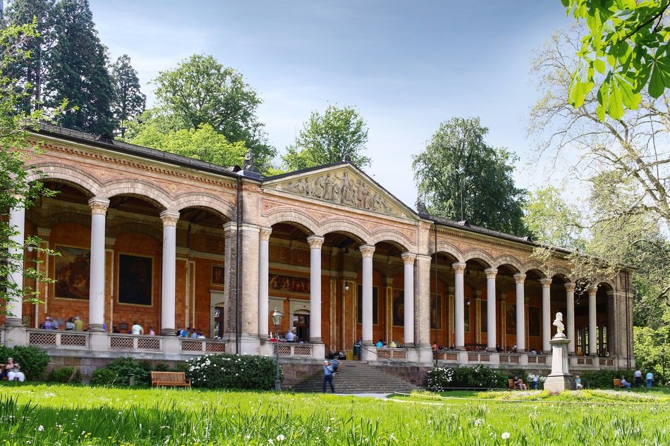 pump room in Baden Baden