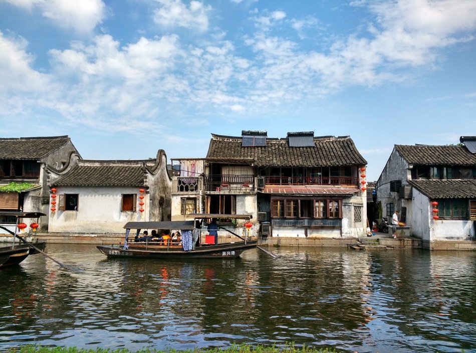 landscapes of the ancient city of Xitang