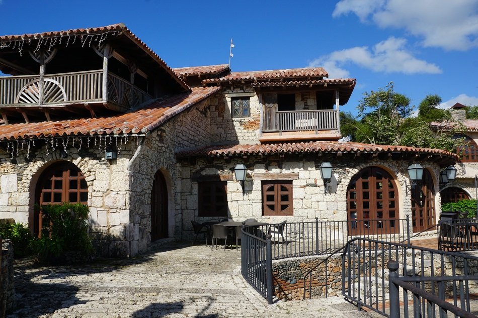 rustic architecture in dominican republic
