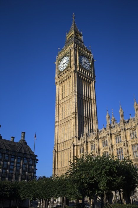 Elizabeth Tower of Parliament in London