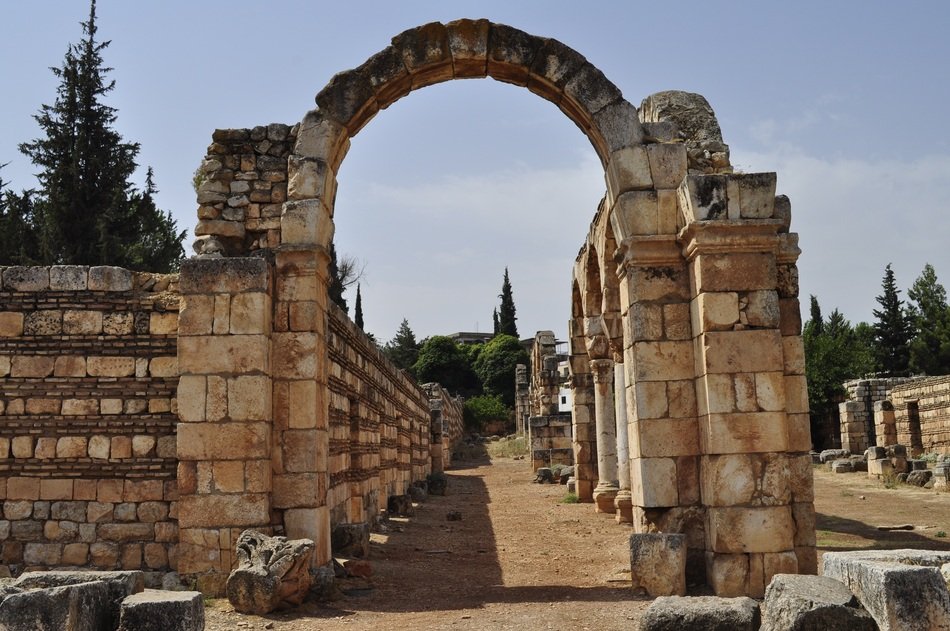 Ruins in Baalbek