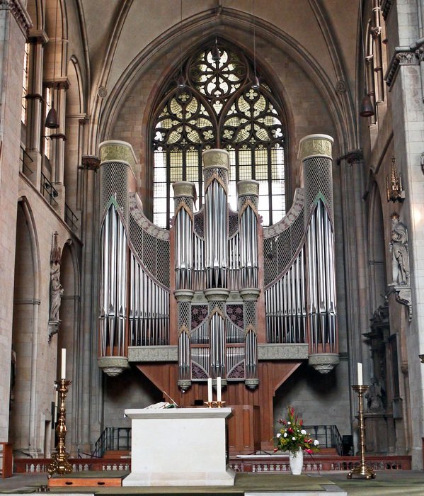 historic gothic church inside