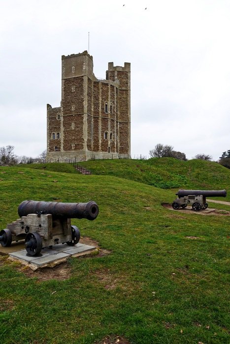 Castle Defense Towers on the green field