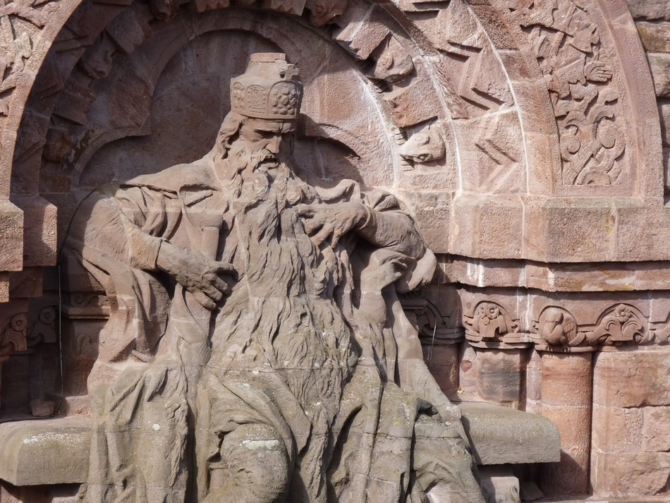 Historical monuments from the past
