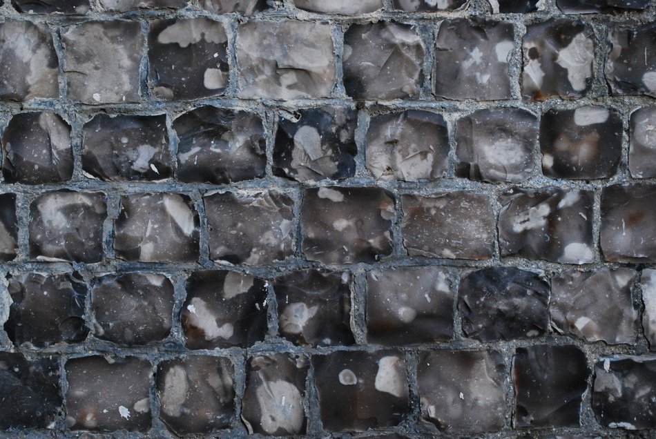 Flint Church Wall