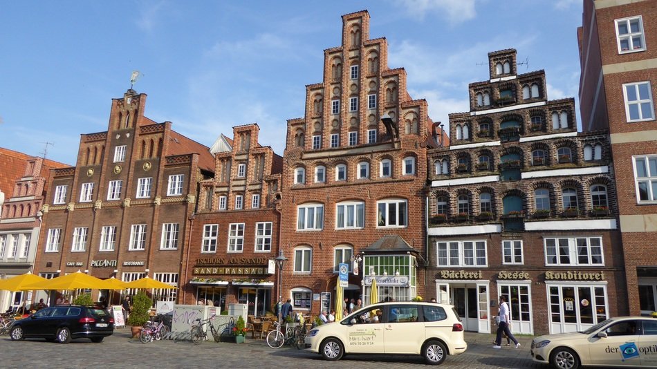 brick gothic in the city of Luneburg