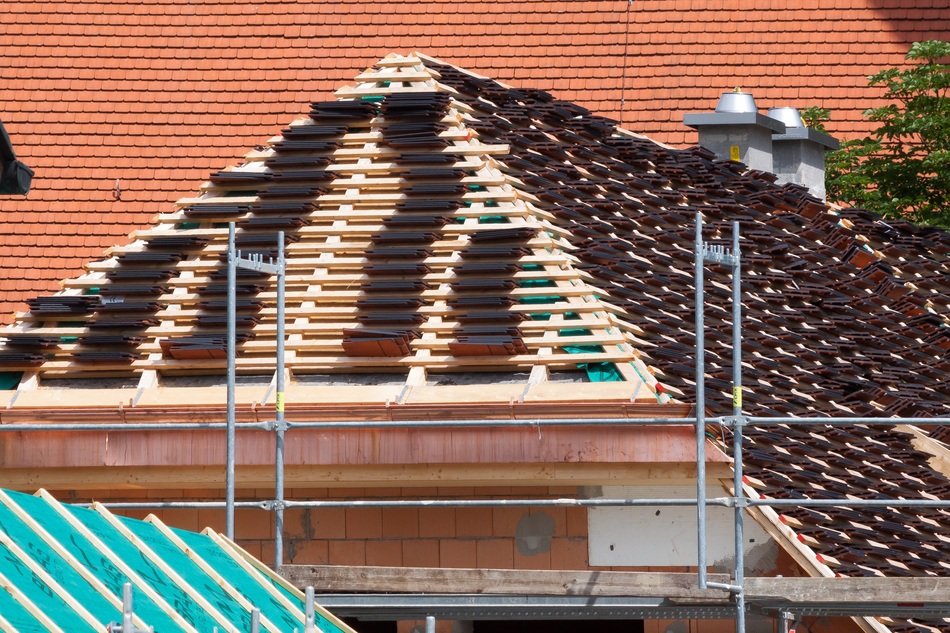 beautiful modern roof