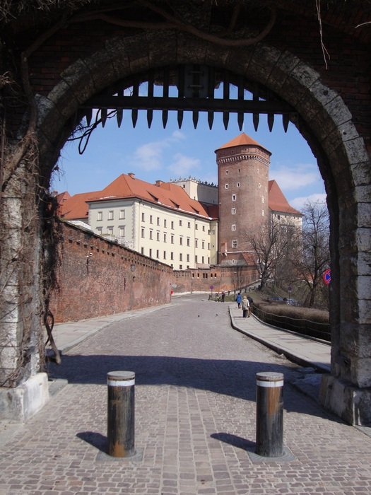 The Wawel Castle is a residence in the center of Krakow