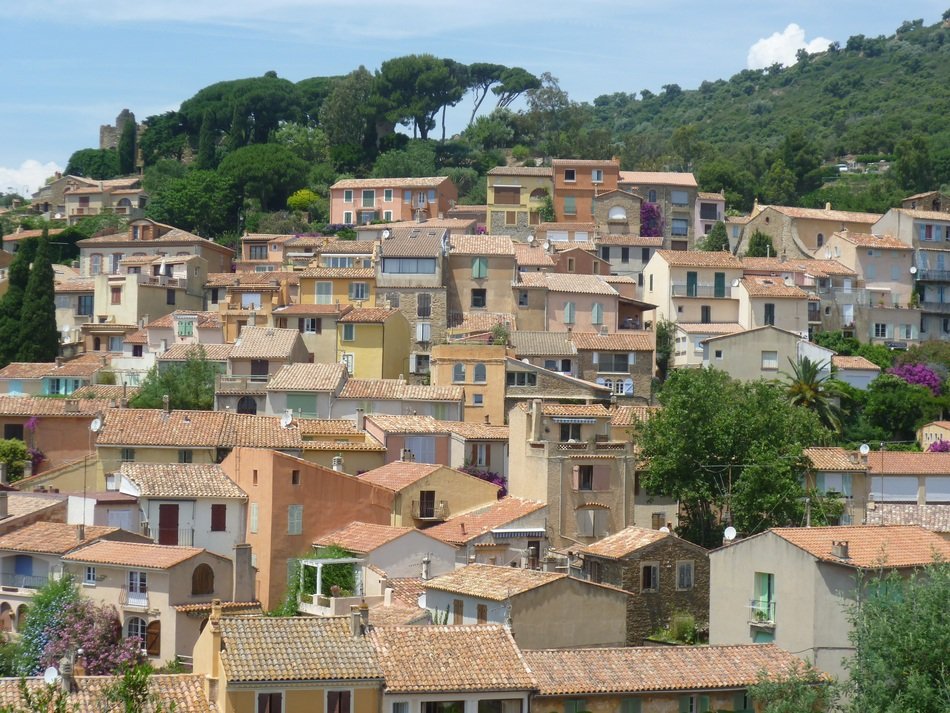 houses in a france village