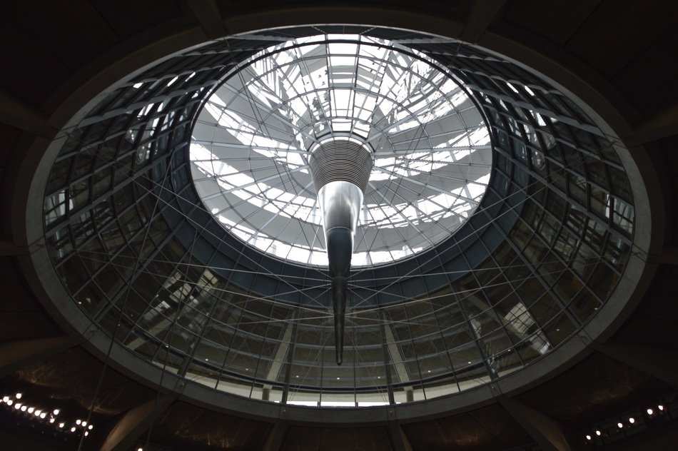 Bundestag government building dome, Germany