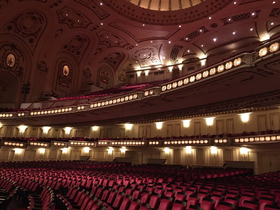 the auditorium in the theater