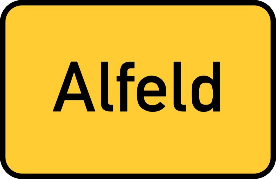 Alfeld Sign drawing