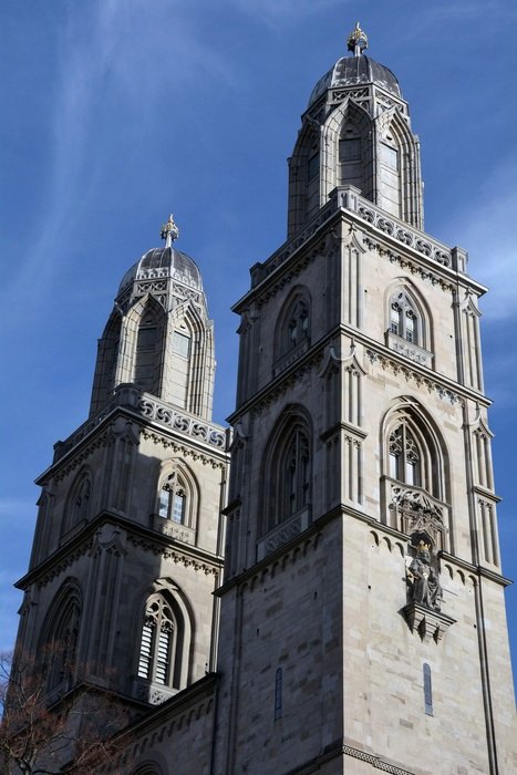 GrossmÃ¼nster Church tower