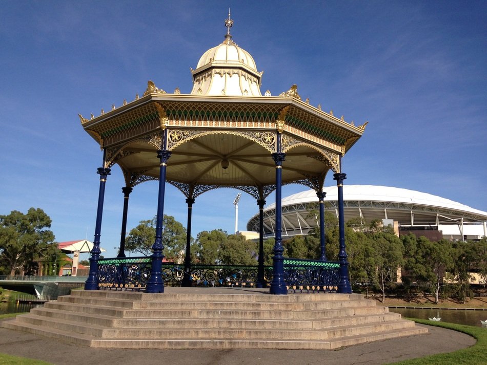 rotunda at Elder Park, South Australia
