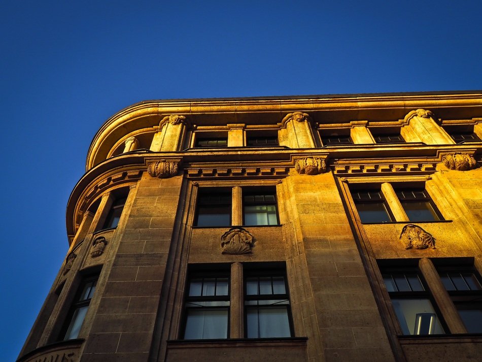 Architecture art nouveau in Dusseldorf
