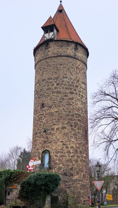 medieval tower in grebenstein