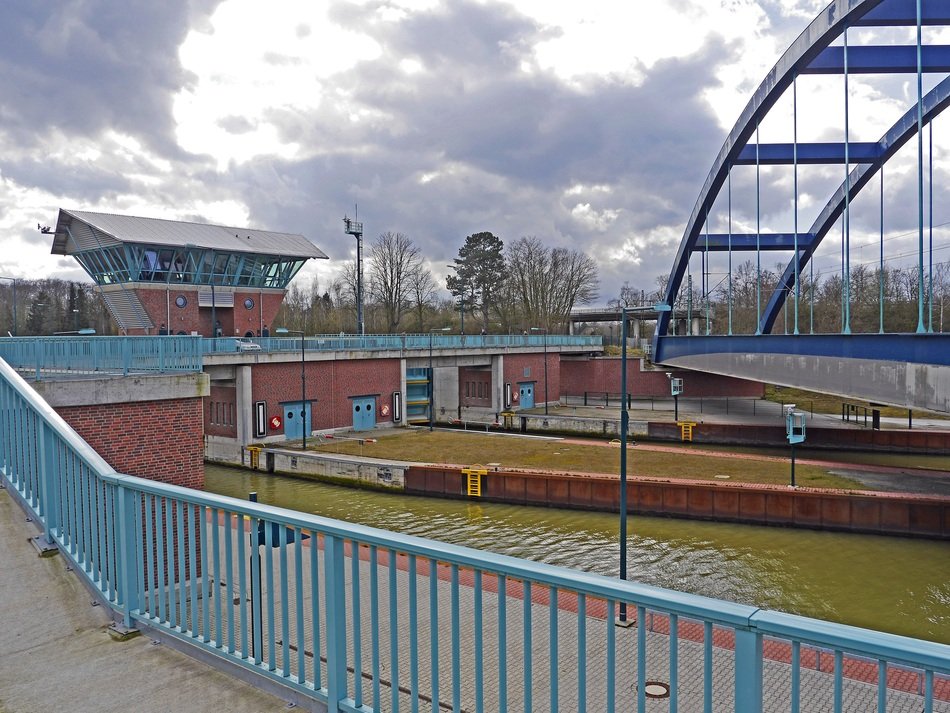 Large lock in Dortmund