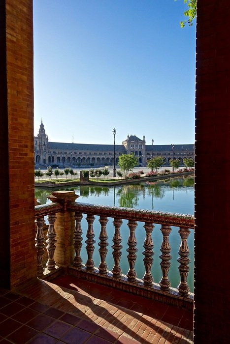 view from the square of Spain