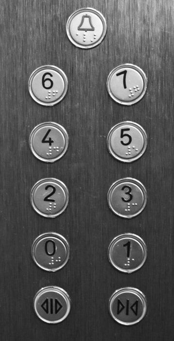 elevator buttons