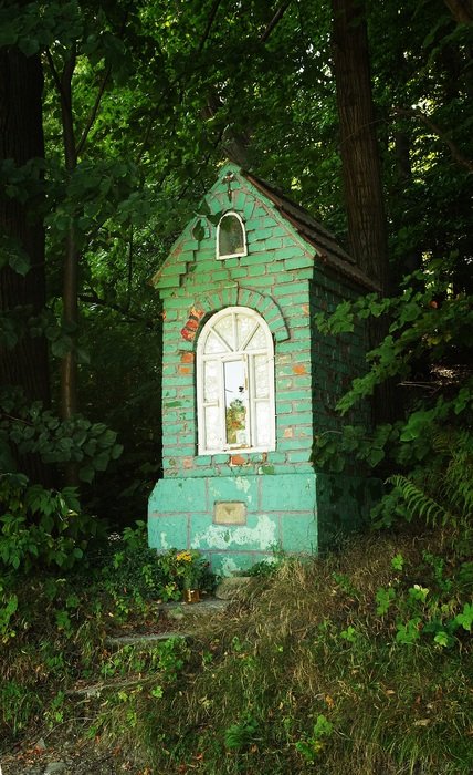 Monument in the forest