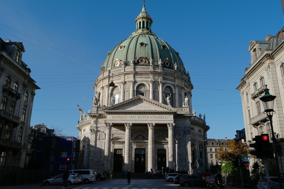 impeccably beautiful Marble Church