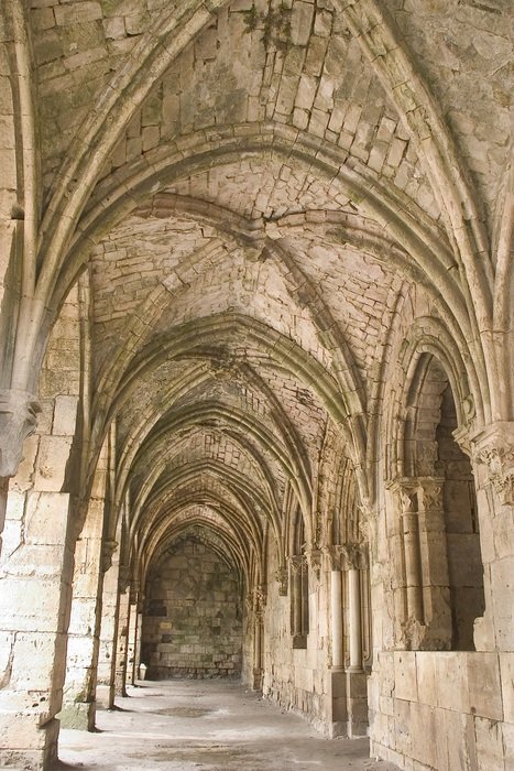 vault in Krak des Chevaliers, syria