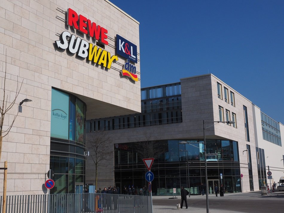 Shopping Centre subway retail stores