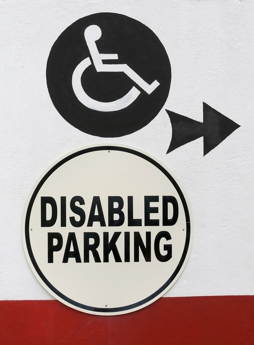 disabeled parking sign