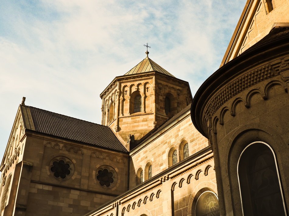 church building in the old town