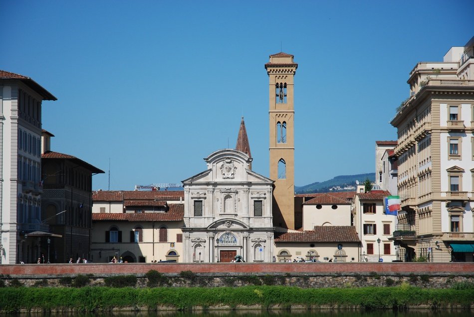 buildings near the fence in florence