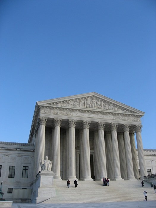 the high court building in washington