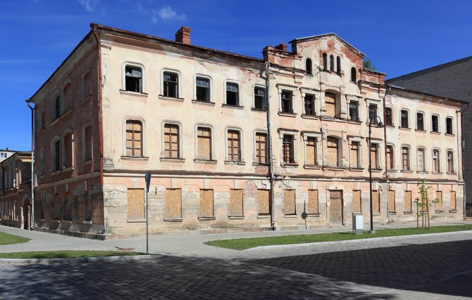 old building in latvia