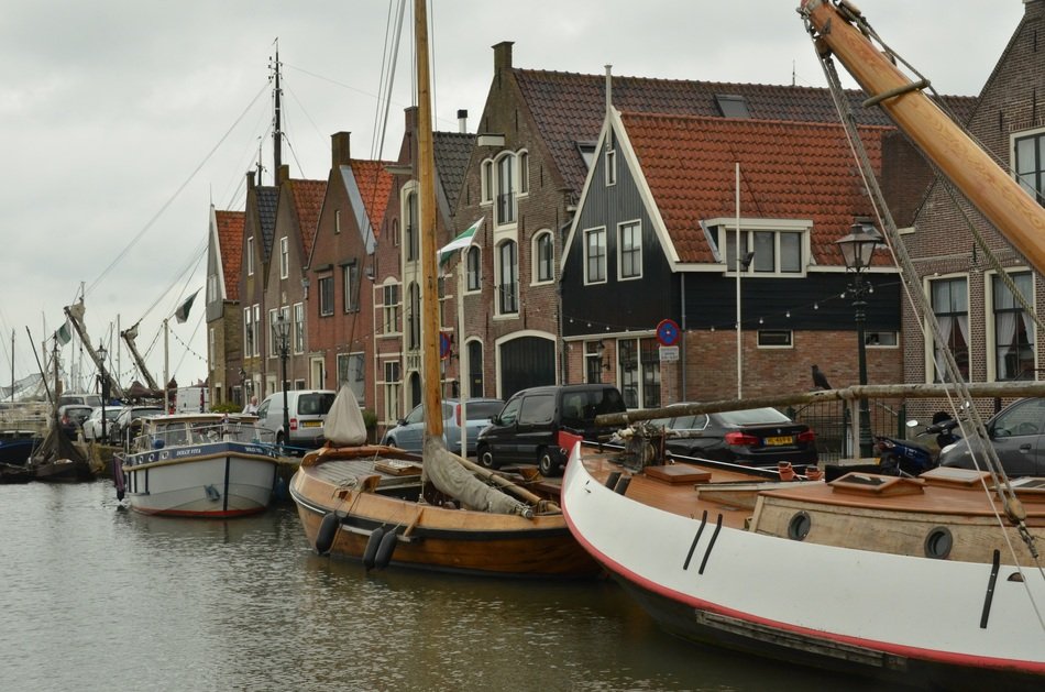 fishing boat in port