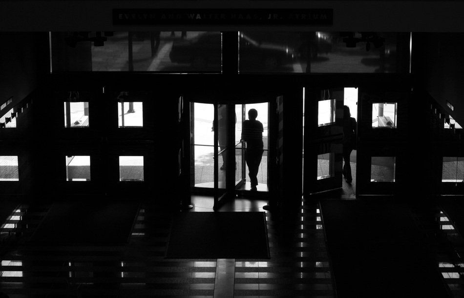 Doors in museum