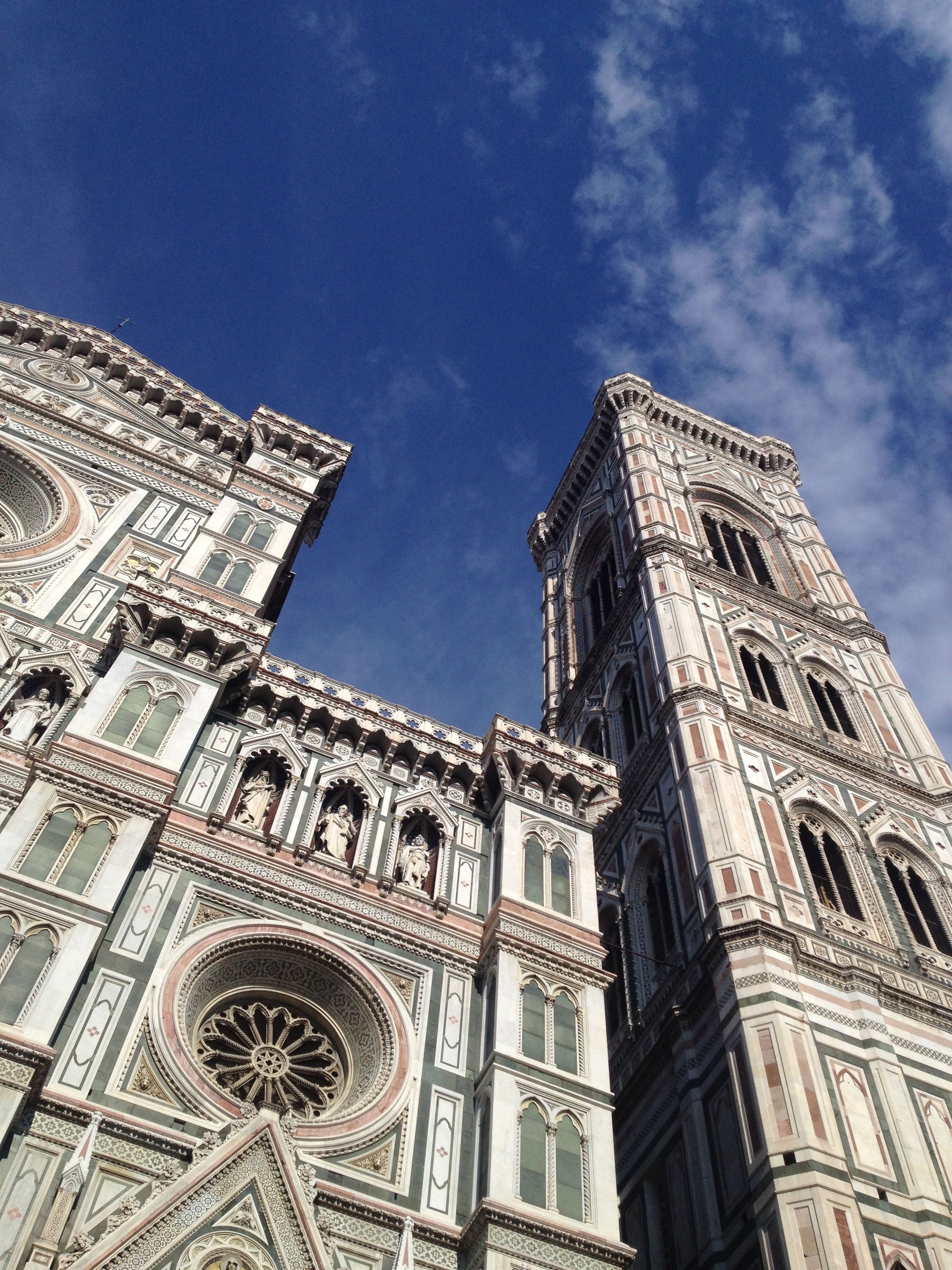 Beautiful historic church in florence free image download