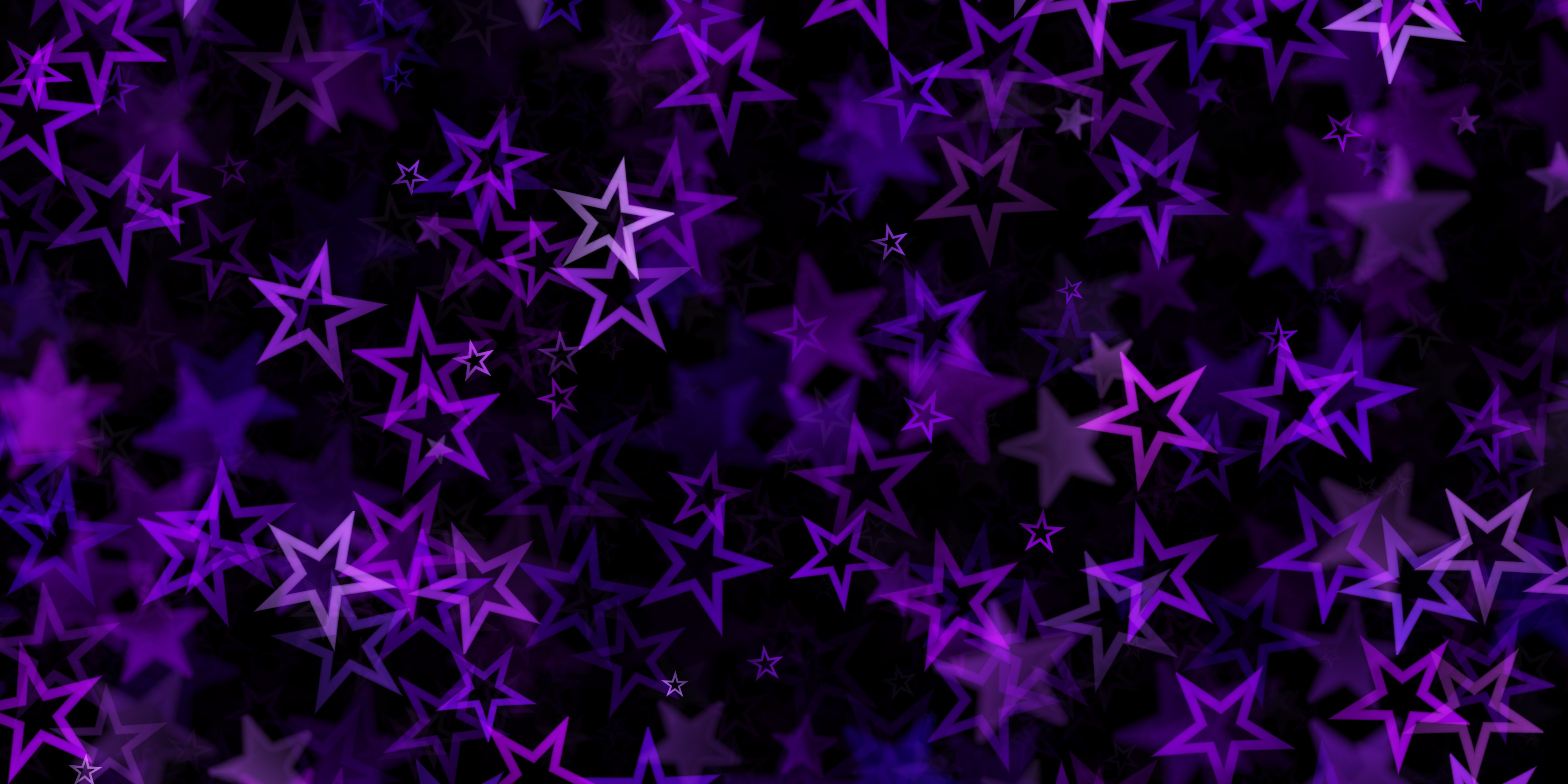 Black background with purple stars free image download