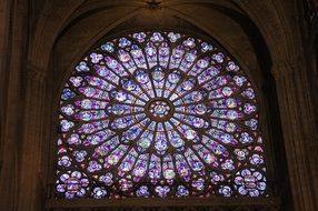 stained glass Windows of the Church of Paris