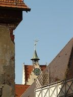 clock tower in the city center