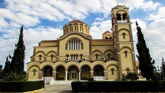 church in Paralimni, Cyprus