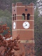 Clock tower of University